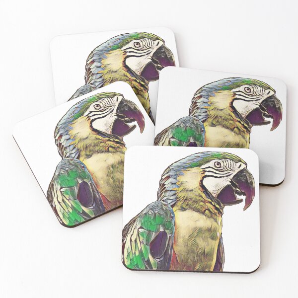 Item preview, Colourful Macaw Parrot designed and sold by Bethan Morgan.