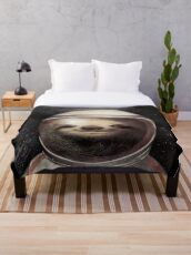 Space Sloth Throw Blanket