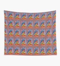 The Year of the Rooster (Tiled Design) Tapestry