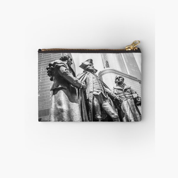 Item preview, Chicago Washington Morris Salomon Statue in Black and White designed and sold by PaulVelgos.