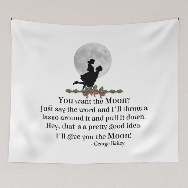 Item preview, George Lassos The Moon designed and sold by Jenn Graham.