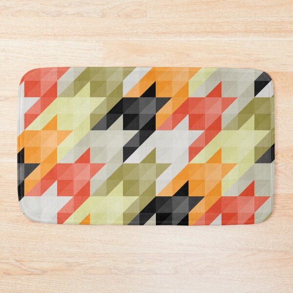 Item preview, Multicolored origami houndstooth designed and sold by VrijFormaat.