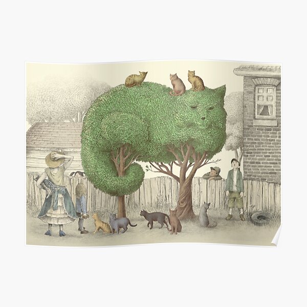 The Night Gardener - The Cat Tree Poster