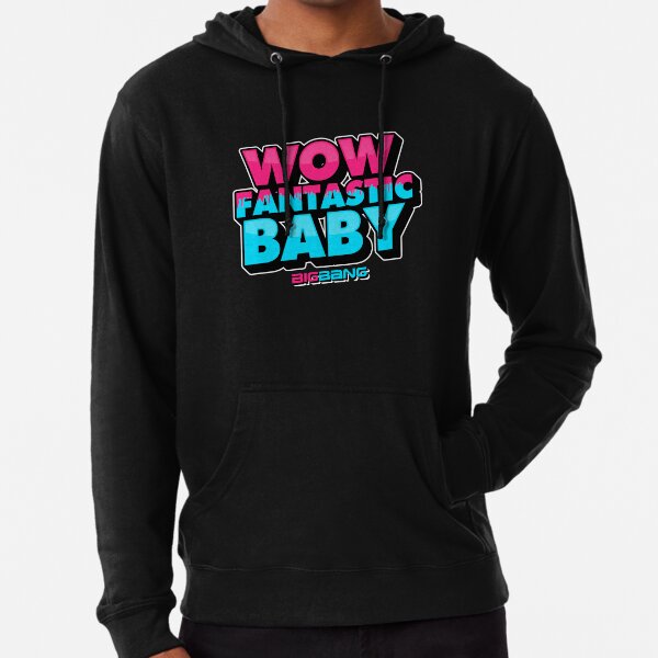 WOW FANTASTIC BABY Lightweight Hoodie