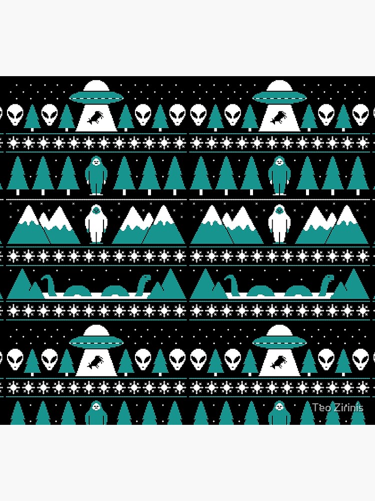 Paranormal Christmas Sweater by theodorezirinis