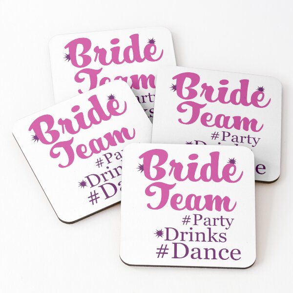 Item preview, Bride Team "Party Drinks Dance" designed and sold by KateMarc.