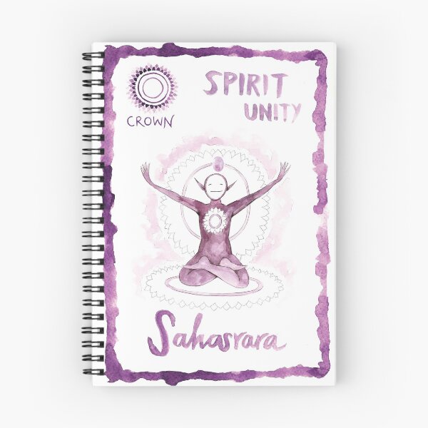 Item preview, Crown Chakra Sprite designed and sold by Heather Malone Illustration.