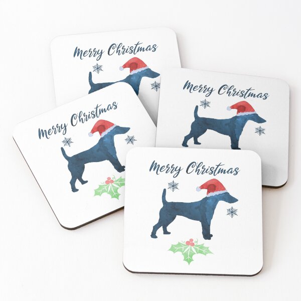 Artikelvorschau, Foxterrier Foxterrier Coole Weihnachtshundekunst entworfen und verkauft von TheJollyMarten.