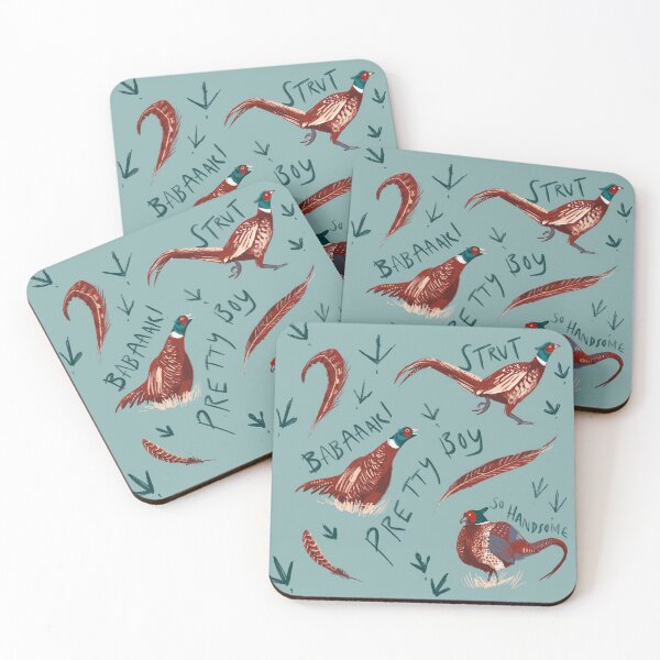Item preview, Pretty Boy pheasants designed and sold by katiewhittle.