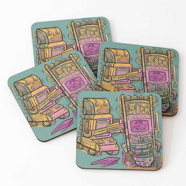 Item preview, Robot dig the gems designed and sold by Gammaraybots.
