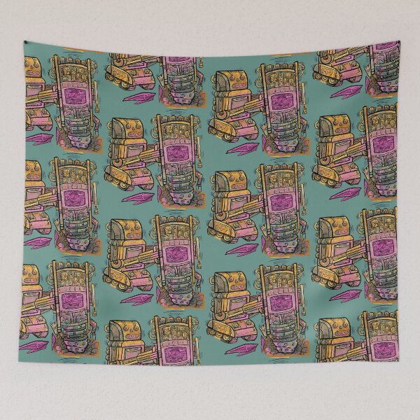 Item preview, Robot dig the gems designed and sold by Gammaraybots.