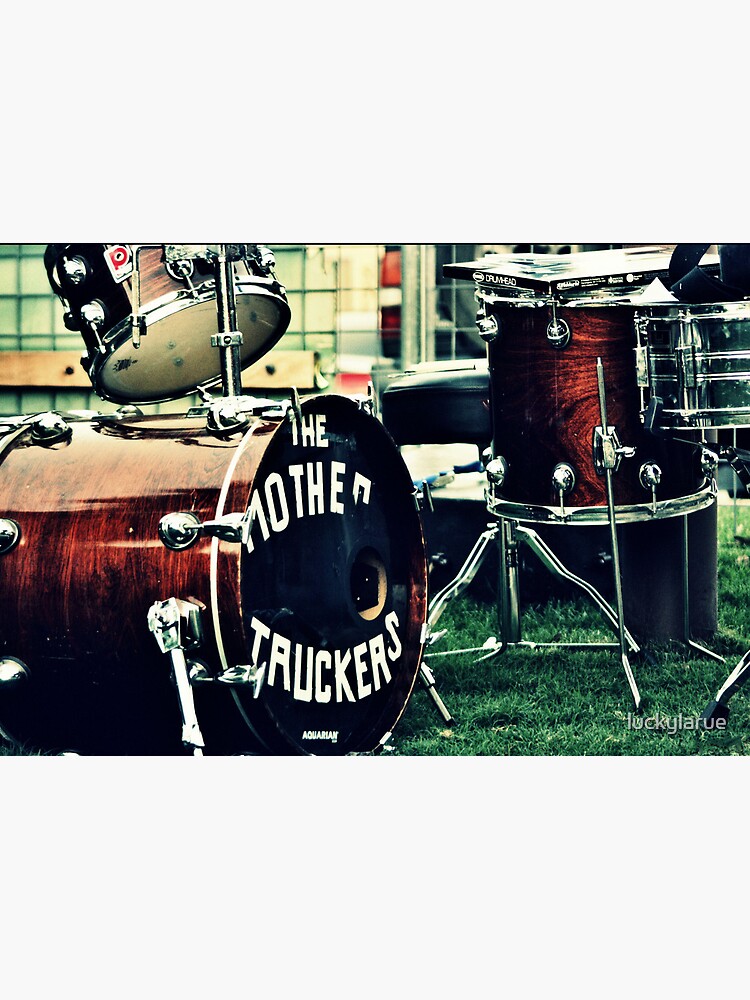 "March to the beat of a different drum." Poster by luckylarue Redbubble