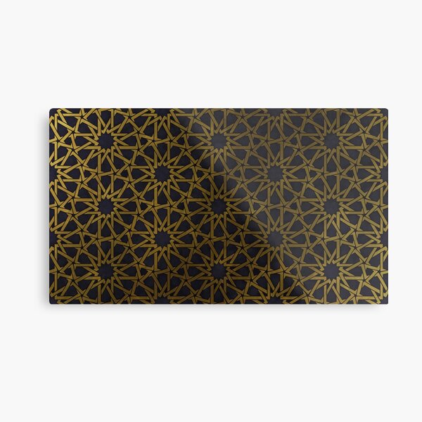 Ornaments of Islamic Arts Metal Print