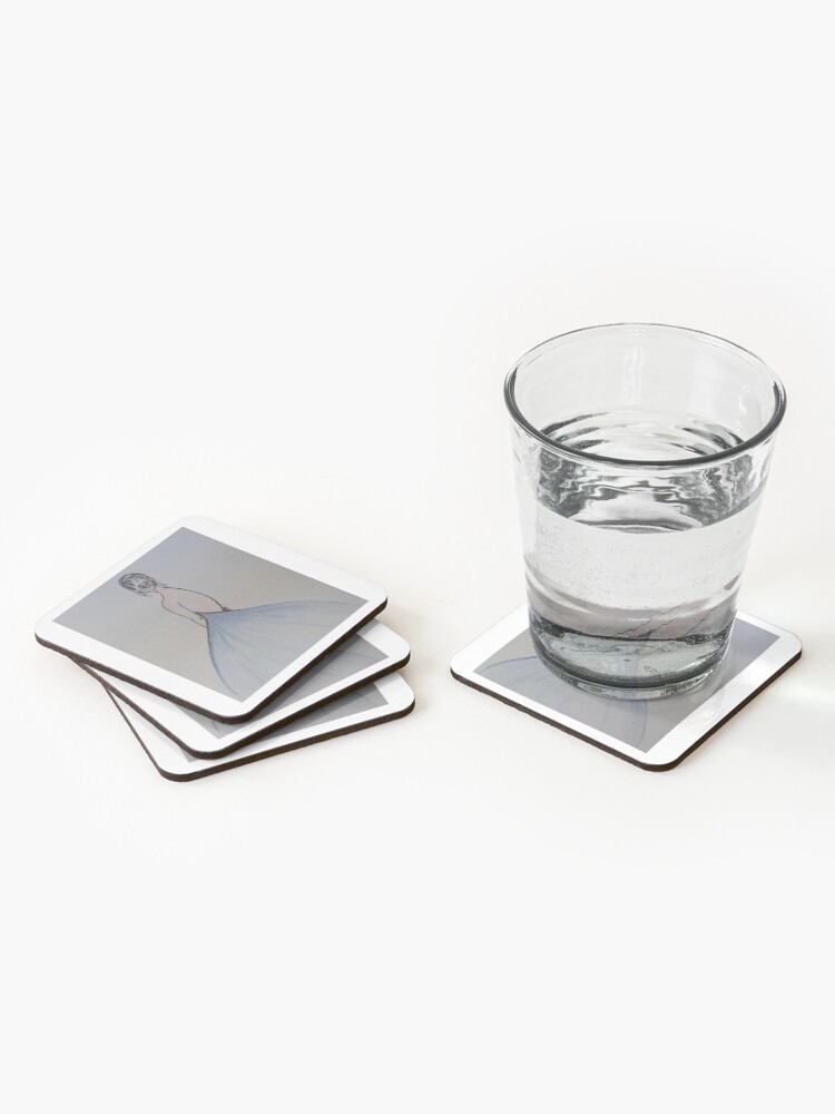 Alternate view of Female model Coasters (Set of 4)