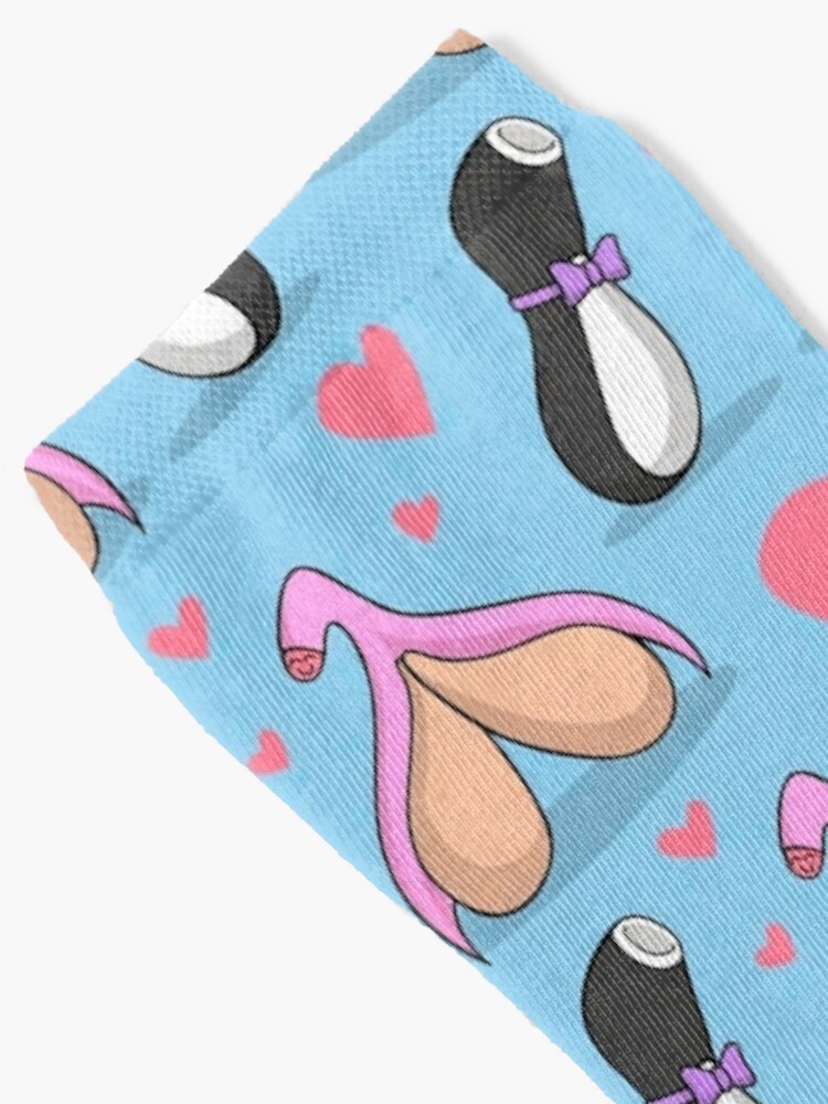 Discover Clito Amour Pingouin Animal Polaire Chaussettes