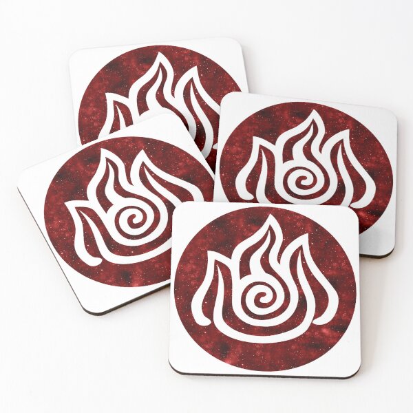Item preview, Avatar: The Last Airbender - Fire Symbol (Galaxy Design) designed and sold by Kamurata.