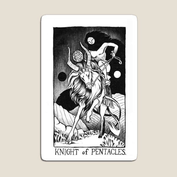 The Knight of Pentacles Magnet