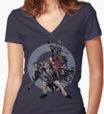 The WHOs Women's Fitted V-Neck T-Shirt