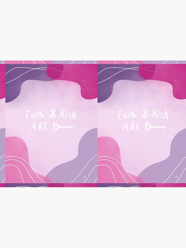 Faith And Risk Are Key - Abstract by hopecharged