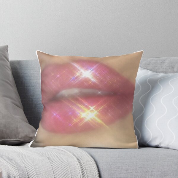 Item preview, aesthetic blurry lips designed and sold by inkble.