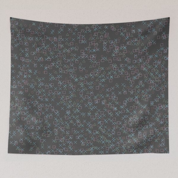 Item preview,  Playstation Pattern (■ ▲ x o) designed and sold by nbear1.
