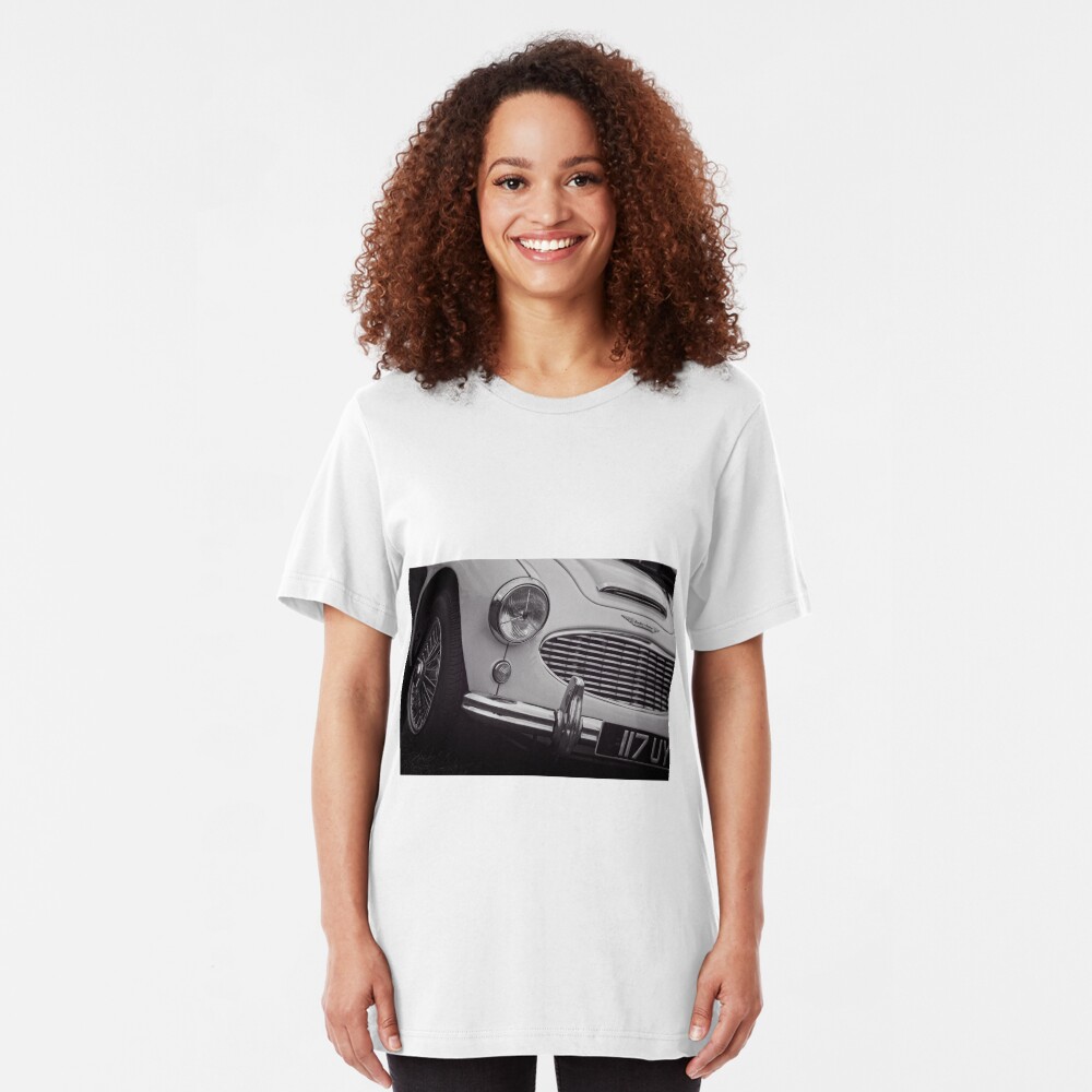 Austin Healey Classic Sports Car Front Slim Fit T-Shirt