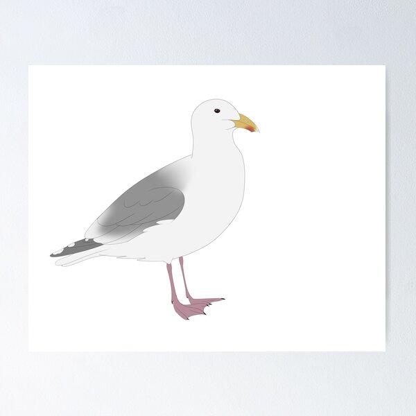 Item preview, Glaucous Winged Gull designed and sold by seagaull.