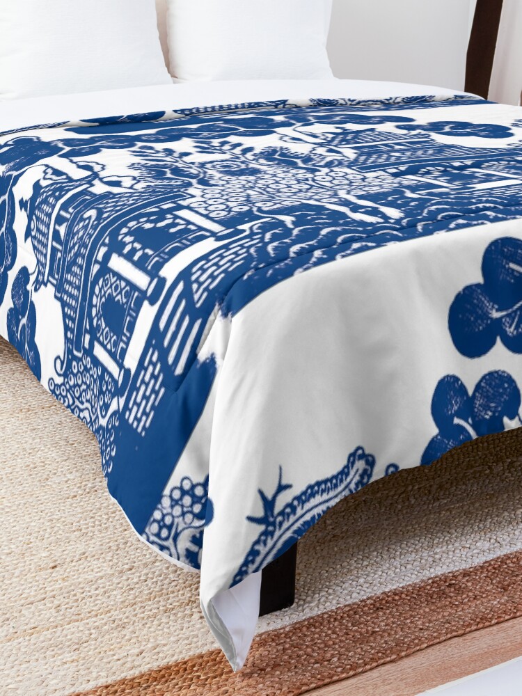 "Blue Willow Chinoiserie Blue And White Porcelain Inspiration