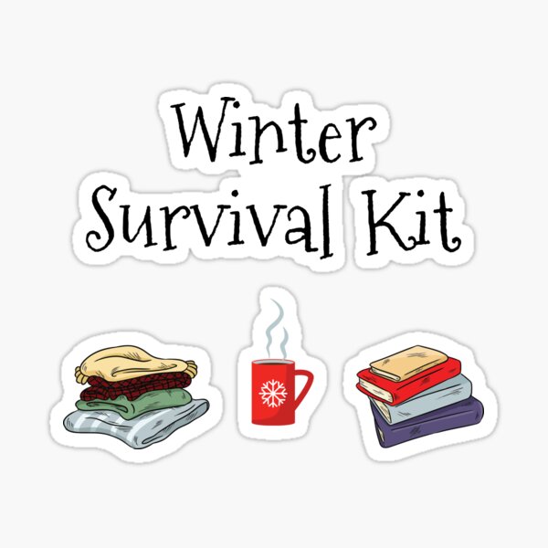 Winter Themed Essentials  Sticker for Sale by FashionN5