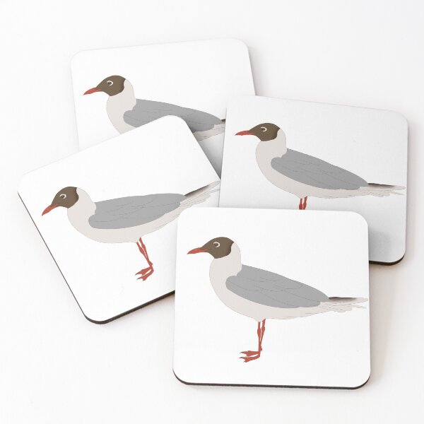 Item preview, brown hooded gull designed and sold by seagaull.