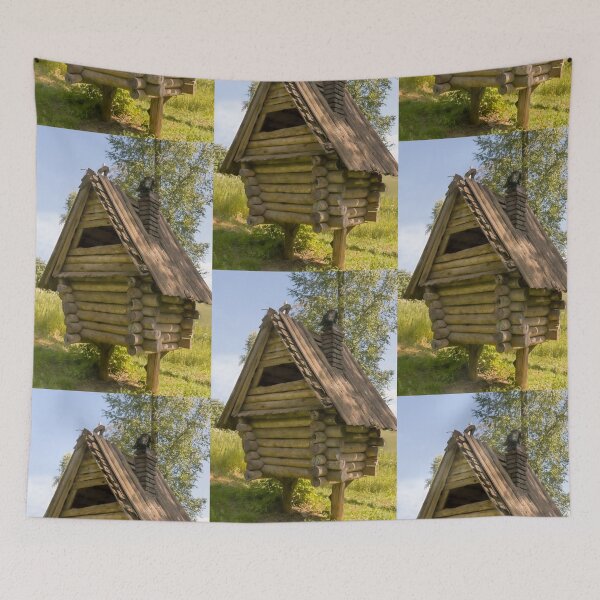 Item preview, Hut on chicken legs designed and sold by Zina Stromberg.