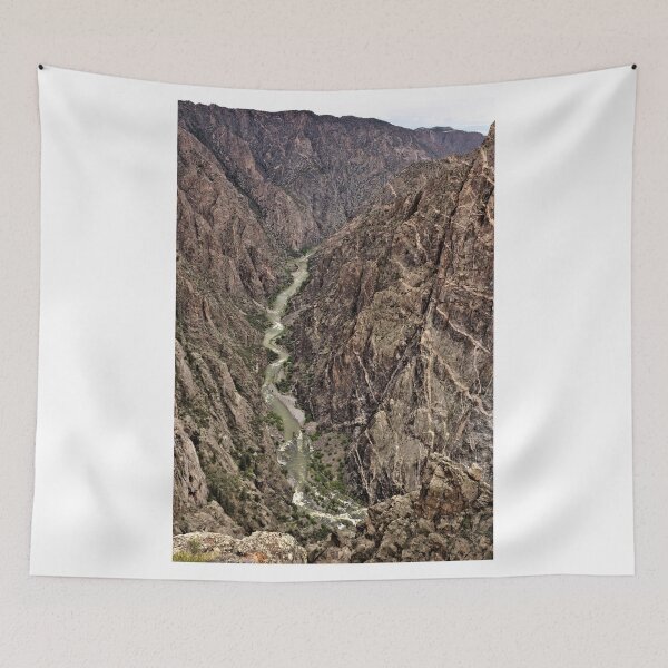 Item preview, Canyon And River At Cedar Point - Vertical - Black Canyon Of The Gunnison National Park designed and sold by jtrommer.