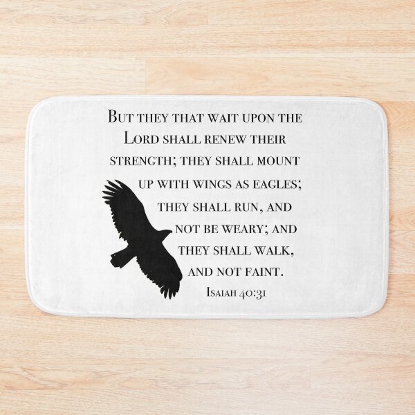 Item preview, Isaiah 40:31 - King James Version (Bible Verses) designed and sold by aforceofnature.