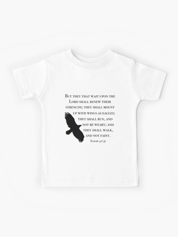 : Womens Soar on Wings Like Eagles Isaiah 40:31 Men's Christian  V-Neck T-Shirt : Clothing, Shoes & Jewelry