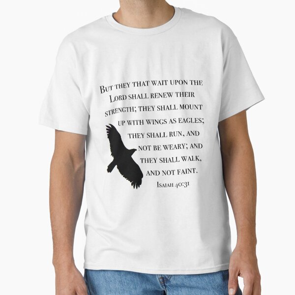 Item preview, Isaiah 40:31 - King James Version (Bible Verses) designed and sold by aforceofnature.