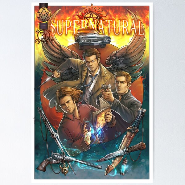 Supernatural Posters - Supernatural Poster | Supernatural Merch
