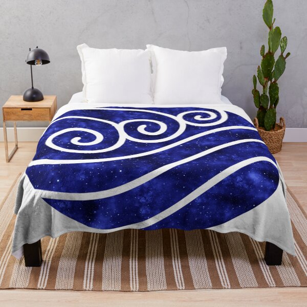 Item preview, Avatar: The Last Airbender - Water Symbol (Galaxy Design) designed and sold by Kamurata.