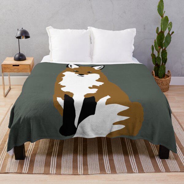 Item preview, The Fox in Midnight Green designed and sold by Quick Brown Fox Canada.