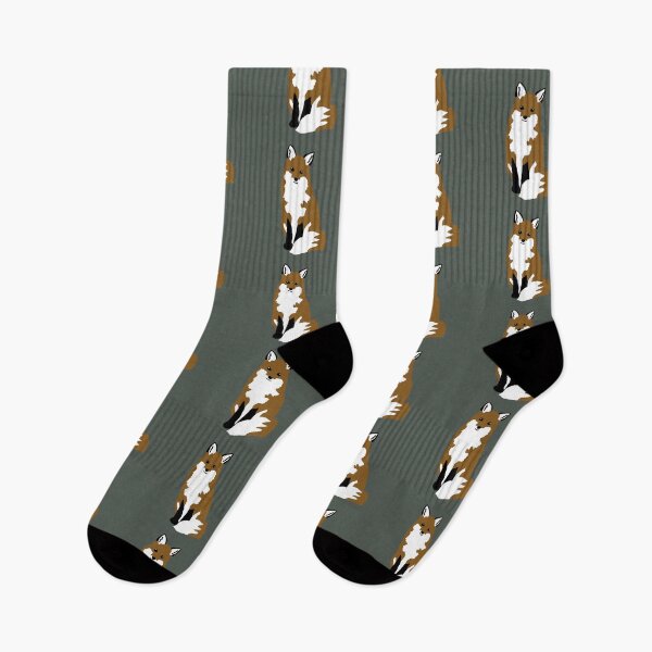 Item preview, The Fox in Midnight Green designed and sold by Quick Brown Fox Canada.