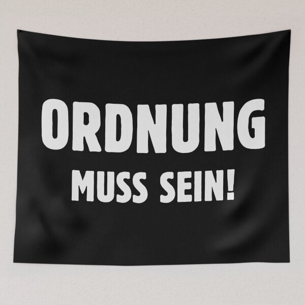 Item preview, Order must be! (Saying / sayings / white) designed and sold by MrFaulbaum.