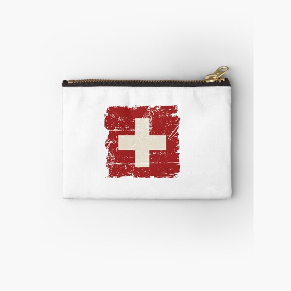 Item preview, Swiss Flag - Vintage Look designed and sold by Port-Stevens.