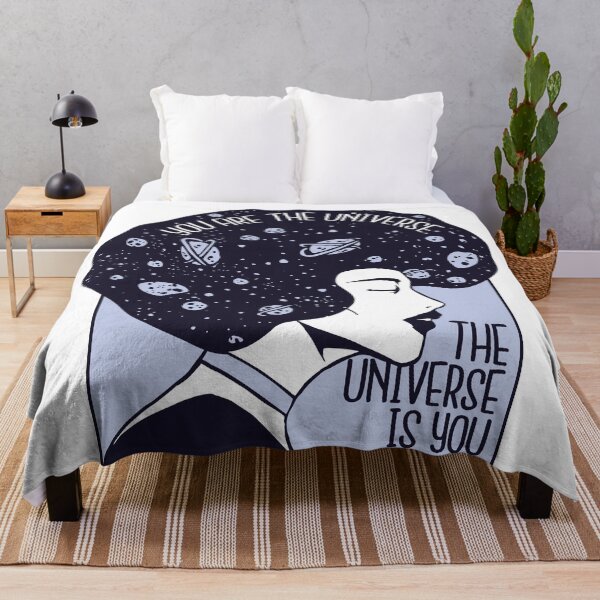 Item preview, Universe woman with planet. designed and sold by emphatic.