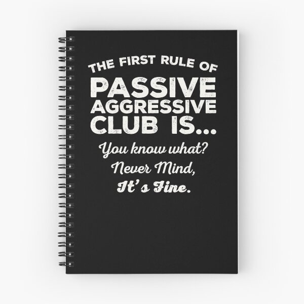 Item preview, Passive Aggressive Club designed and sold by gorillamerch.