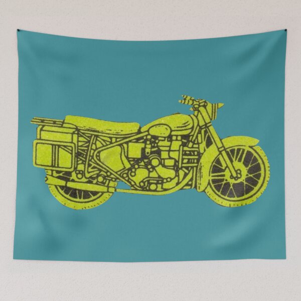 Item preview, A Cool Green Motorcycle designed and sold by VictorIos.
