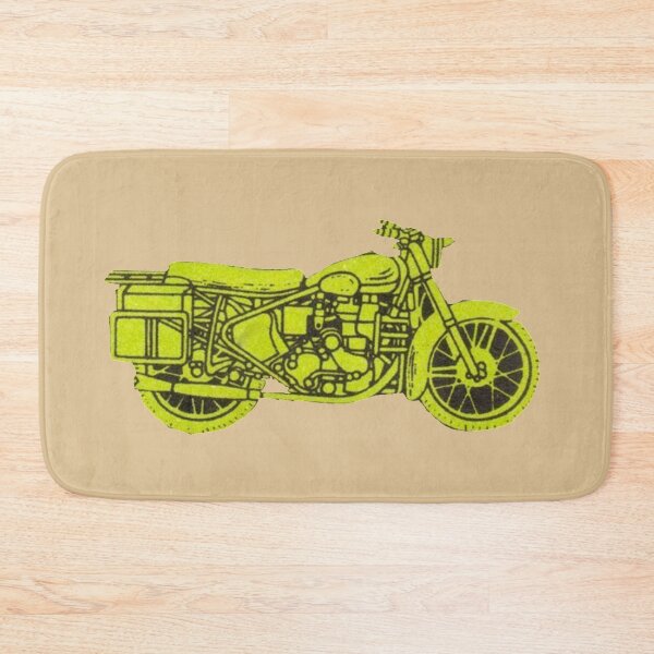 Item preview, A Cool Green Motorcycle designed and sold by VictorIos.