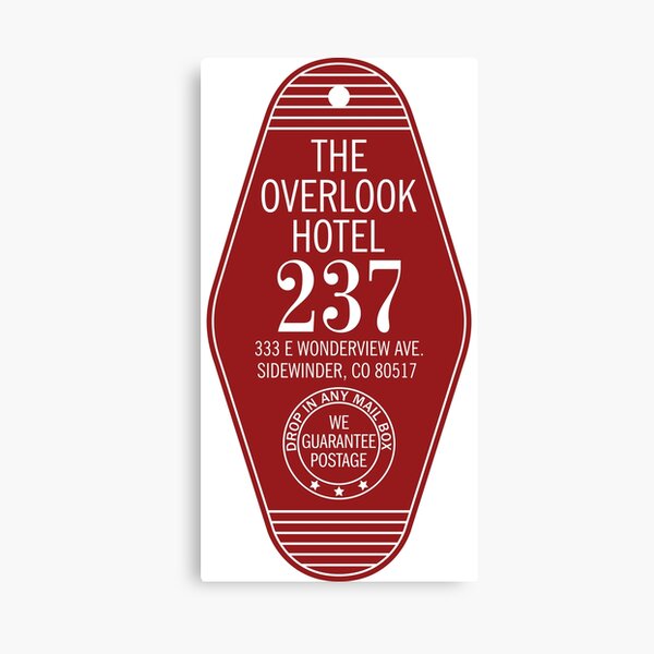 The Overlook Hotel Key Canvas Print