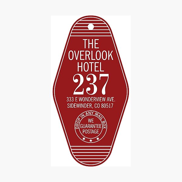 The Overlook Hotel Key Photographic Print