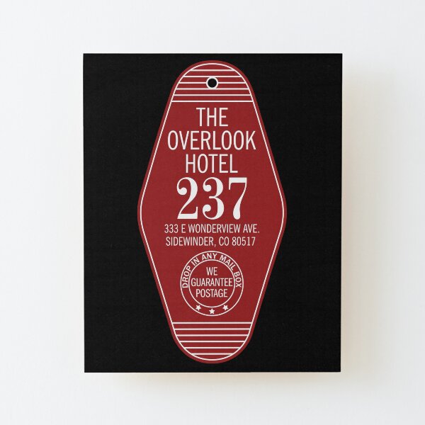 einzigartiges Geschenk für Fans des Films.
Sie können sicher sein, dass niemand anderes dieses spezielle Design hat.
Dieses Design kennzeichnet einen Hotelschlüssel aus dem Kultklassiker "The Shining".
Digital erstellt in Adobe Illustrator.
Aufgezogener Druck auf Holz
