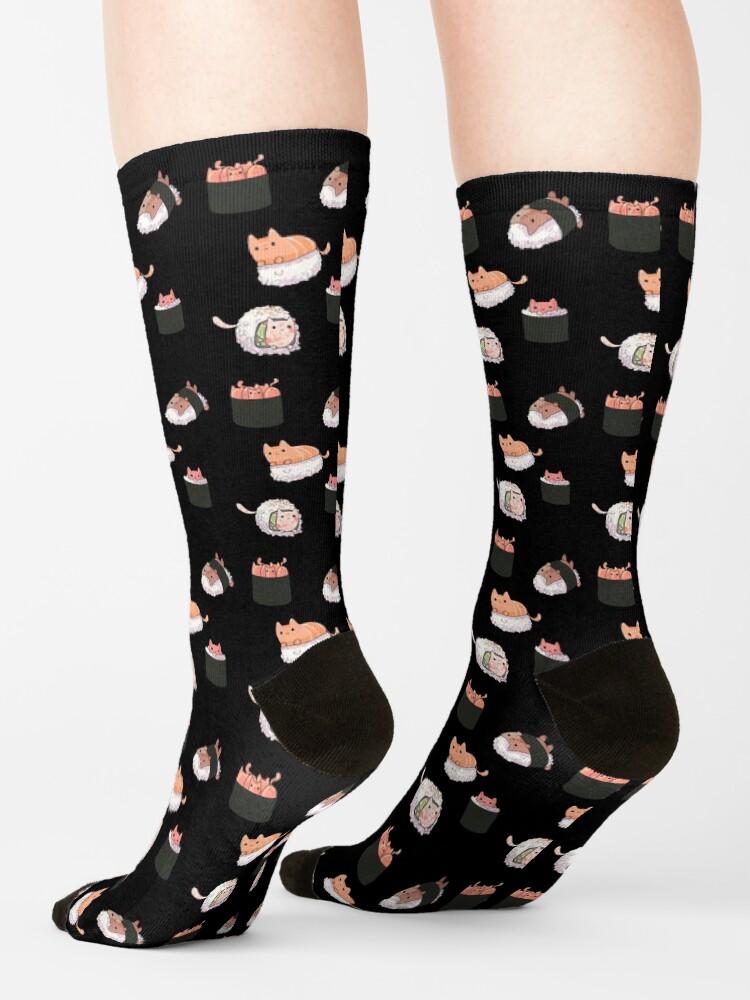 Alternate view of Sushi Cats Socks