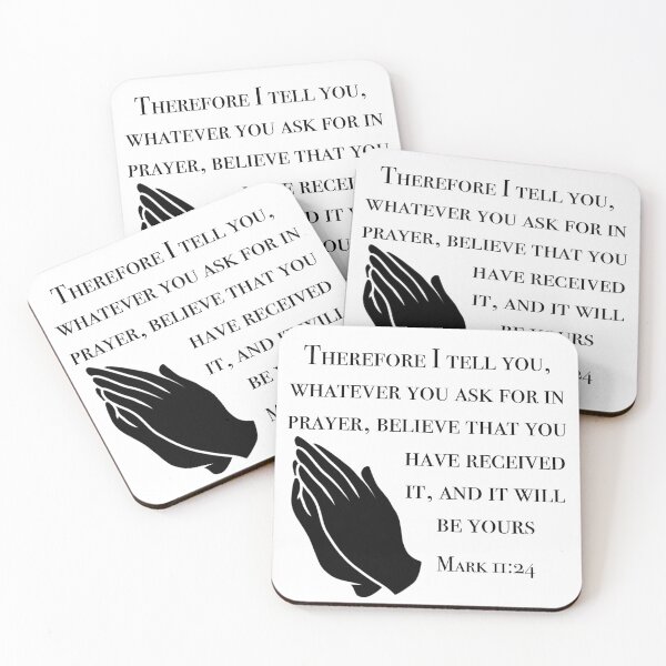 Item preview, Mark 11:24 - New International Version (Bible Verses) designed and sold by aforceofnature.